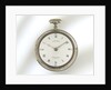 Watch in silver pair case by Thomas Leyden