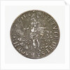 Counter commemorating Malta delivered from the Turks; obverse by unknown