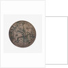 Counter commemorating preparations for war in 1582; obverse by unknown