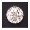 Counter commmemorating preparations by sea and land, 1591; obverse by unknown