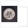 Medal commemorating the Battle of the Four Days and Admiral de Ruyter, 1666; reverse by O.M.