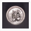 Medal commemorating the Battle of the Four Days and Admiral Evertsen, 1666; obverse by O.M.