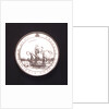Medal commemorating the inauguration of the City Hall of Amsterdam, 1655; reverse by J. Pool