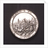 Medal commemorating the proclamation of the Peace of Breda, 1667; obverse by J. Pool