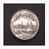 Medal commemorating the proclamation of the Peace of Breda, 1667; reverse by J. Pool
