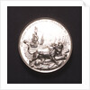 Medal commemorating the Peace of Breda, 1667; obverse by J. Lutma