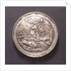 Medal commemorating action off the Helder and Captain Van Gelder, 1673; reverse by C. Adolfszoon