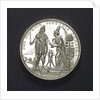 Medal commemorating the landing of William of Orange at Torbay, 1688; obverse by R. Arondeaux