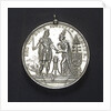Medal commemorating the landing of William of Orange at Torbay, 1688; obverse by R. Arondeaux