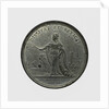 Medal commemorating Queen Mary Regent and the repair of the fleet; reverse by J. Smeltzing