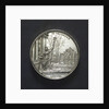 Medal commemorating the dangerous crossing of King William III and the fireworks at The Hague, 1691; reverse by D. Koene