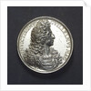 Medal commemorating the bombardment of Havre, 1694; obverse by J. Boskam