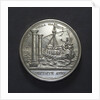 Medal commemorating the Dutch East India Company centenary, 1702; reverse by R. Arondeaux
