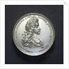 Medal commemorating the relief of Barcelona, 1706; obverse by M. Smeltzing