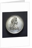 Medal commemorating the relief of Barcelona, 1706; obverse by M. Smeltzing