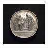Medal commemorating preparation for war, 1742; obverse by M. Holtzhey