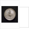 Medal commemorating preparation for war, 1742; reverse by M. Holtzhey