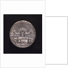 Medal commemorating warehouses built at Civitavecchia; reverse by O. Hamerani