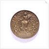 Medal commemorating ships burnt in the Medway and the proclomation of the peace of Breda, 1667; obverse by P.van Abeele