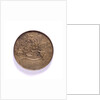 Medal commemorating ships burnt in the Medway and the proclomation of the peace of Breda, 1667; reverse by P.van Abeele