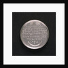 Medal commemorating armed neutrality at sea; reverse by J.M. Lageman