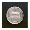 Medal commemorating the outbreak of the Fourth Dutch War, 1781; reverse by unknown
