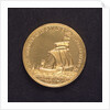 Medal commemorating J van der Windt's warning to the Dutch fishing fleet; obverse by A. van Baerll
