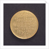 Medal commemorating J van der Windt's warning to the Dutch fishing fleet; reverse by A. van Baerll