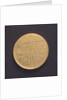 Medal commemorating J van der Windt's warning to the Dutch fishing fleet; reverse by A. van Baerll