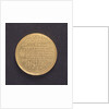 Medal commemorating J van der Windt's warning to the Dutch fishing fleet; reverse by A. van Baerll