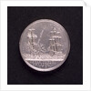 Medal commemorating the Battle of Doggerbank, 1781; obverse by A. van Baerll