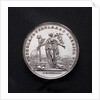 Medal commemorating the United States declared free by the Netherlands; obverse by J.M. Lageman