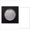 Medal commemorating the Peace of Amiens, 1801; reverse by Johann Georg Holtzhey