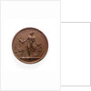 Medal commemorating Admiral Miaoulis and the action in the Gulf of Moden, 1825; reverse by K. Lange