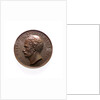 Medal commemorating Admiral Miaoulis; obverse by K. Lange