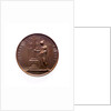 Medal commemorating Admiral Miaoulis; reverse by K. Lange
