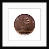 Medal commemorating Admiral Miaoulis; reverse by K. Lange
