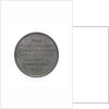 Medal commemorating the construction of the lighthouse, Port of Venice; reverse by L. Ferrari