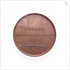 Medal commemorating the 350th anniversary of Christopher Columbus, 1842; reverse by G. Girometti
