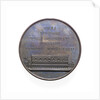 Medal commemorating Marco Polo and the 9th Conference of Italian Scientists; reverse by A. Fabris
