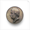 Medal commemorating Captain Faa di Bruno and the sinking of the Re d'Italia; obverse by A. Pieroni