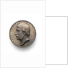 Medal commemorating Captain Faa di Bruno and the sinking of the Re d'Italia; obverse by A. Pieroni