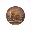 Medal commemorating the opening of the North Sea Canal, 1824; reverse by J.P. Schouberg