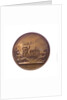 Medal commemorating the opening of the North Sea Canal, 1824; reverse by J.P. Schouberg