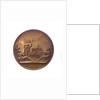 Medal commemorating the opening of the North Sea Canal, 1824; reverse by J.P. Schouberg