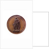 Medal commemorating Admiral de Ruyter; obverse by D. van der Kellen Junior