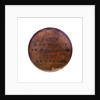 Medal commemorating  Admiral Maarten Harpertszoon van Tromp (1597-1653); reverse by J.H. Simon
