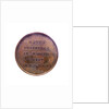 Medal commemorating Admiral Michel Adrianzoon de Ruyter; reverse by J.H. Simon