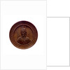 Medal commemorating the destruction of the Turkish fleet at Sinope, 1853; obverse by L.J. Hart