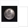 Medal commemorating the proposed departure of Archduke Charles III for Barcelona, 1700; obverse by M. Brunner